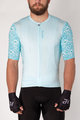 HOLOKOLO Cyklistický krátky dres a krátke nohavice - DELICATE ELITE - svetlo modrá/čierna