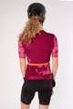 HOLOKOLO Cyklistický krátky dres a krátke nohavice - GLORIOUS ELITE LADY - čierna/fialová/ružová