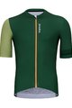 HOLOKOLO Cyklistický krátky dres a krátke nohavice - LUCKY ELITE - čierna/zelená