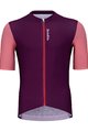 HOLOKOLO Cyklistický dres s krátkym rukávom - ENJOYABLE ELITE - ružová/fialová