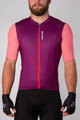 HOLOKOLO Cyklistický krátky dres a krátke nohavice - ENJOYABLE ELITE - čierna/ružová/fialová