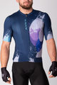 HOLOKOLO Cyklistický krátky dres a krátke nohavice - FABULOUS ELITE - čierna/modrá