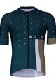 HOLOKOLO Cyklistický krátky dres a krátke nohavice - BRILLIANT ELITE - čierna/modrá