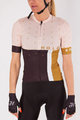 HOLOKOLO Cyklistický dres s krátkym rukávom - ENJOYABLE ELITE LADY - čierna/oranžová