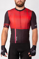 HOLOKOLO Cyklistický dres s krátkym rukávom - AMOROUS ELITE - čierna/červená