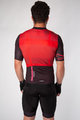 HOLOKOLO Cyklistický krátky dres a krátke nohavice - AMOROUS ELITE - červená/čierna