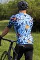 HOLOKOLO Cyklistický dres s krátkym rukávom - PASSIONATE ELITE - biela/oranžová/modrá