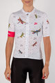 HOLOKOLO Cyklistický dres s krátkym rukávom - ALIVE ELITE LADY - ružová/biela