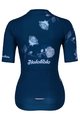 HOLOKOLO Cyklistický krátky dres a krátke nohavice - CHARMING ELITE LADY - svetlo modrá/čierna/modrá