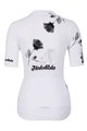 HOLOKOLO Cyklistický krátky dres a krátke nohavice - CALM ELITE LADY - biela/čierna/šedá