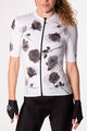 HOLOKOLO Cyklistický krátky dres a krátke nohavice - CALM ELITE LADY - biela/čierna/šedá