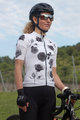 HOLOKOLO Cyklistický krátky dres a krátke nohavice - CALM ELITE LADY - biela/čierna/šedá