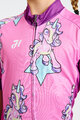 HOLOKOLO Cyklistický dres s krátkym rukávom - UNICORNS KIDS - ružová/viacfarebná