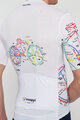 HOLOKOLO Cyklistický dres s krátkym rukávom - MAAPPI ELITE - viacfarebná/biela