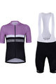 HOLOKOLO Cyklistický krátky dres a krátke nohavice - SPORTY - biela/ružová/čierna