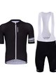 HOLOKOLO Cyklistický krátky dres a krátke nohavice - CONTENT ELITE - čierna