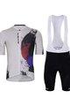 HOLOKOLO Cyklistický krátky dres a krátke nohavice - INCREDIBLE ELITE - čierna/šedá