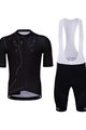 HOLOKOLO Cyklistický krátky dres a krátke nohavice - PLAYFUL ELITE - čierna