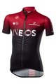 CASTELLI Cyklistický dres s krátkym rukávom - INEOS 2020 KIDS - červená/čierna