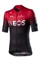 CASTELLI Cyklistický dres s krátkym rukávom - INEOS 2020 - červená/čierna