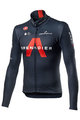 CASTELLI Cyklistický dres s dlhým rukávom zimný - INEOS GRENADIERS '21 - modrá/svetlo modrá