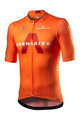 CASTELLI Cyklistický dres s krátkym rukávom - INEOS GRENADIERS '21 - oranžová
