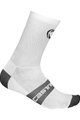 CASTELLI Cyklistické ponožky klasické - TEAM INEOS - biela