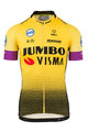 AGU Cyklistický dres s krátkym rukávom - JUMBO-VISMA 2019 - čierna/žltá
