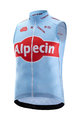 KATUSHA SPORTS Cyklistický dres bez rukávov - ALPECIN 2019  - svetlo modrá/červená