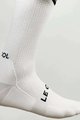 LE COL Cyklistické ponožky klasické - BORA HANSGROHE 2022 - biela