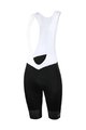 LE COL Cyklistické nohavice krátke s trakmi - PRO LEIGHTWEIGHT - biela/čierna