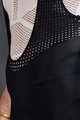 LE COL Cyklistické nohavice krátke s trakmi - PRO - čierna