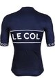 LE COL Cyklistický dres s krátkym rukávom - SPORT LOGO - biela/modrá