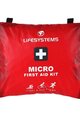 LIFESYSTEMS lekárnička - LIGHT & DRY MICRO FIRST AID KIT - červená