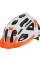 LIMAR Cyklistická prilba - X-RIDE MTB - oranžová/biela