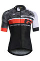 MONTON Cyklistický dres s krátkym rukávom - JAT II - čierna/červená