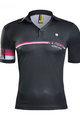 MONTON Cyklistické tričko s krátkym rukávom - HOT WIND - čierna