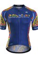 MONTON Cyklistický dres s krátkym rukávom - TROPICAL PASSION - čierna