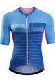 MONTON Cyklistický dres s krátkym rukávom - PIONEER - modrá