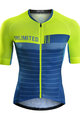 MONTON Cyklistický dres s krátkym rukávom - PIONEER - zelená/modrá