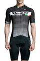 MONTON Cyklistický dres s krátkym rukávom - TEMEST  - čierna