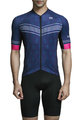 MONTON Cyklistický dres s krátkym rukávom - UNLIMITED - modrá