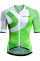 MONTON Cyklistický dres s krátkym rukávom - ARG - zelená/biela