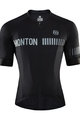 MONTON Cyklistický dres s krátkym rukávom - NIGHTCRAWLER - čierna