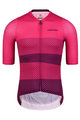 MONTON Cyklistický dres s krátkym rukávom - SUU - červená/ružová