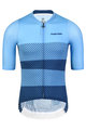 MONTON Cyklistický dres s krátkym rukávom - SUU - modrá/svetlo modrá