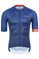 MONTON Cyklistický dres s krátkym rukávom - UNGO - modrá
