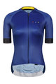 MONTON Cyklistický dres s krátkym rukávom - VERVE LADY - modrá