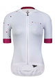MONTON Cyklistický dres s krátkym rukávom - VERVE LADY - biela