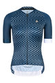 MONTON Cyklistický dres s krátkym rukávom - DIVERSION LINE LADY - modrá